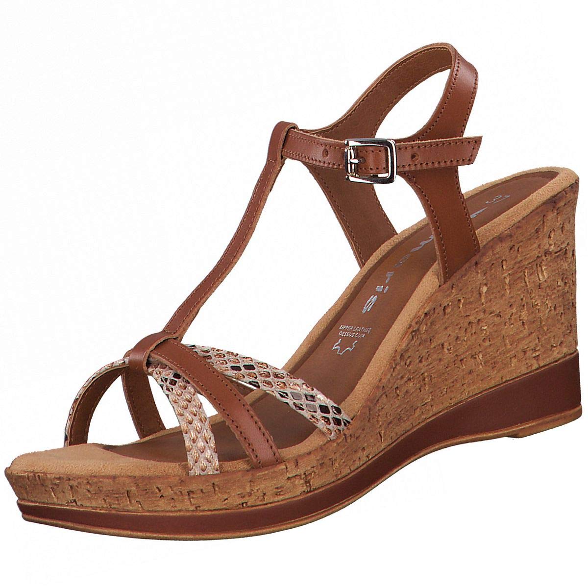 Tamaris Women's 1-1-28347-24 T-Bar Sandals