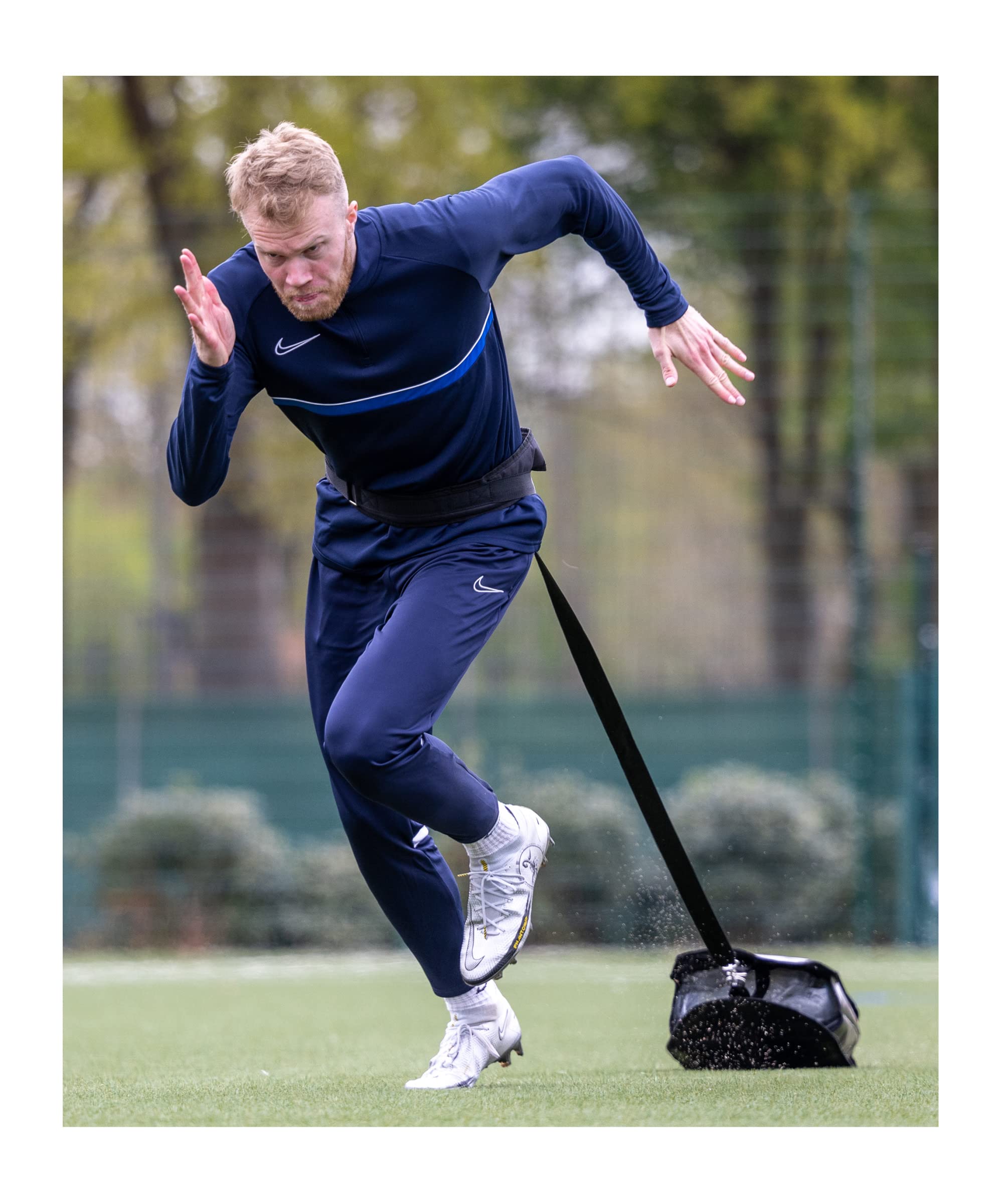 Cawila Sprintsack mit 3 Gewichtssäcken, Trainingsgerät für Widerstandstraining
