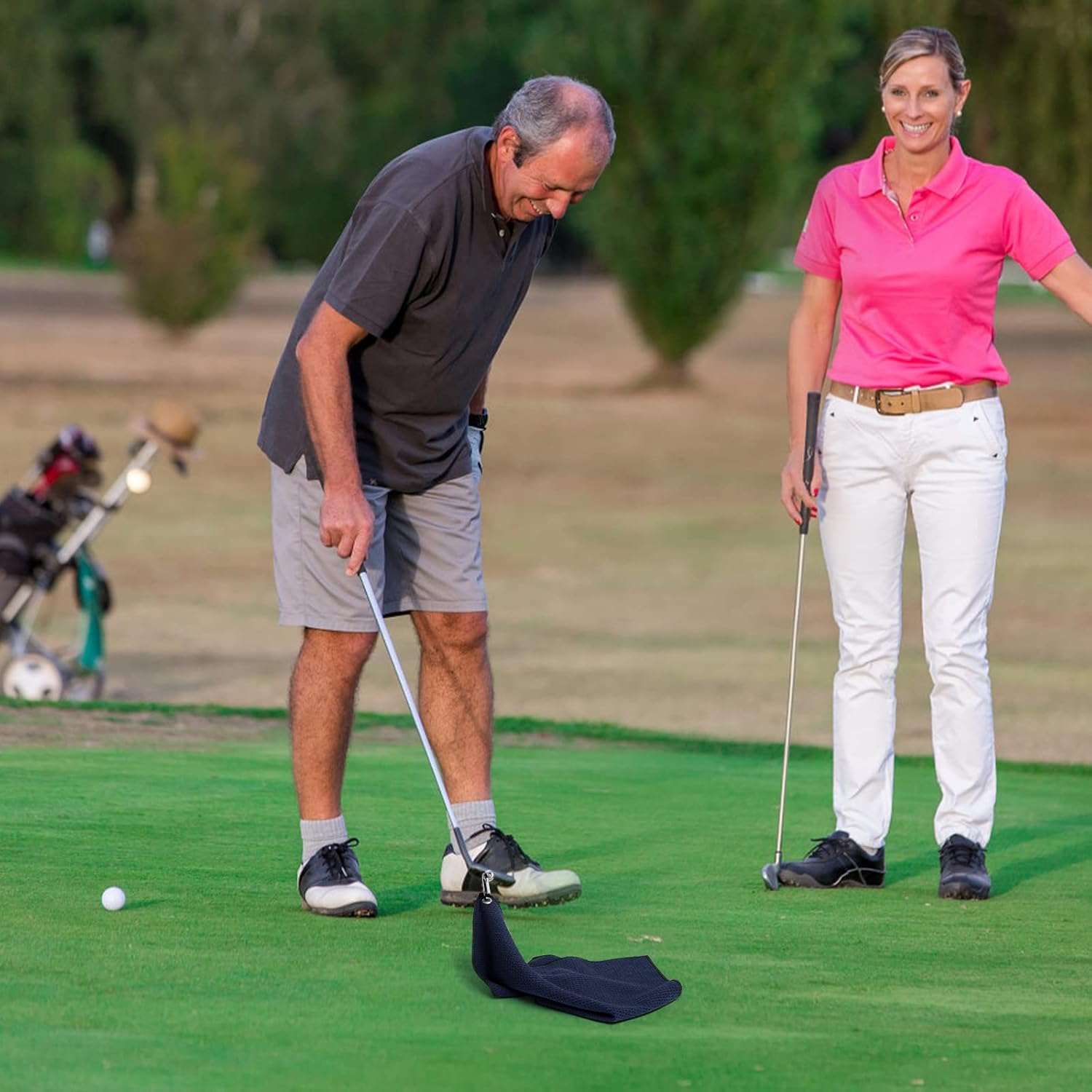 review Magnetic Golf Towel with Metal Clips