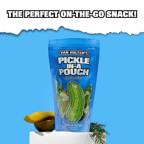 Vista 25 de Van Holten's Pickles - Jumbo Tapatio Pickle-In-A-Pouch - Paquete de 6