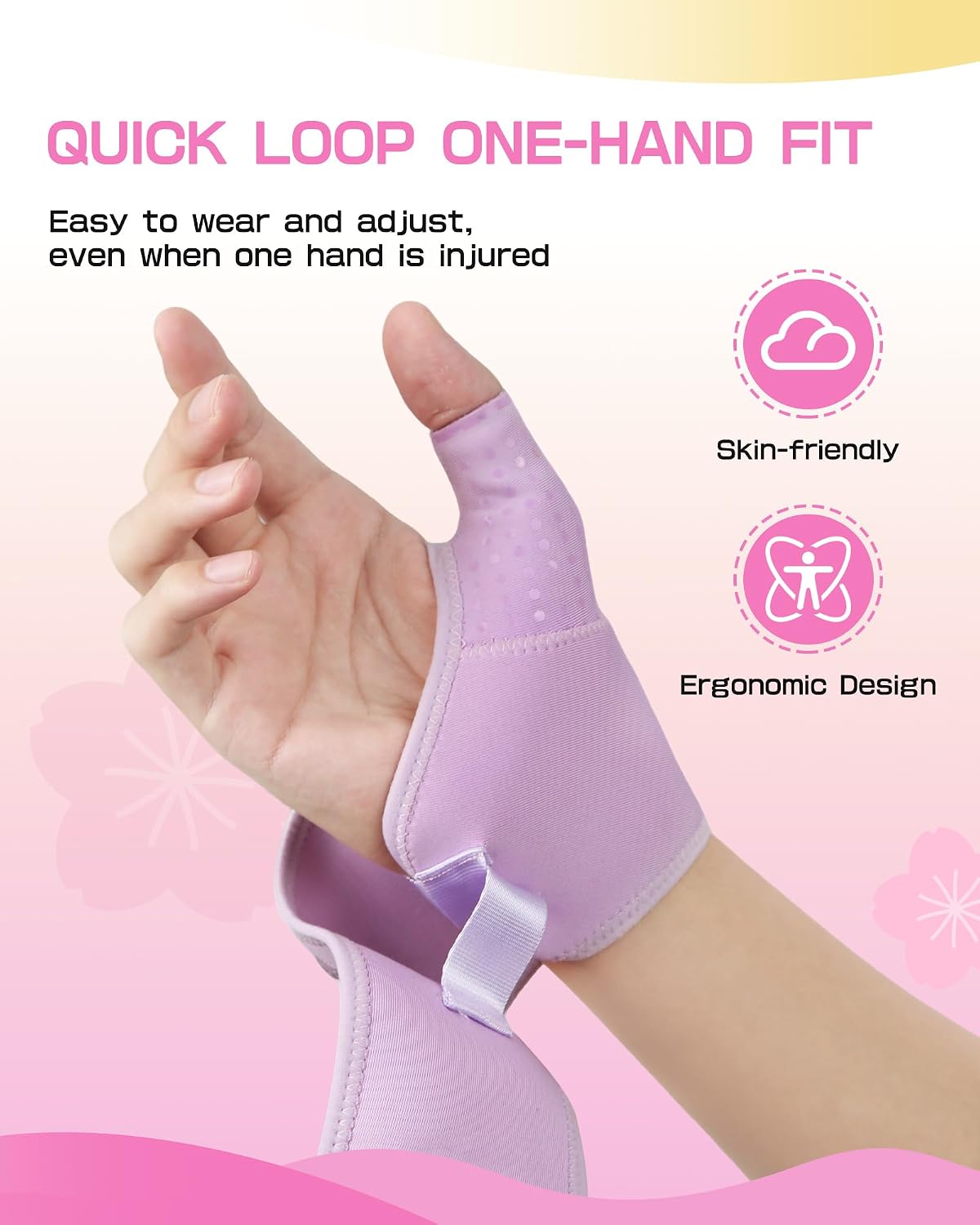 Wrist Brace for Carpal Tunnel with Soft Thumb Opening – Adjustable Compression Wrist Support for Women Men, Pain Relief for Wrist Pain, Tendonitis, Arthritis, Sprains – Day & Night, Typing, Sleeping