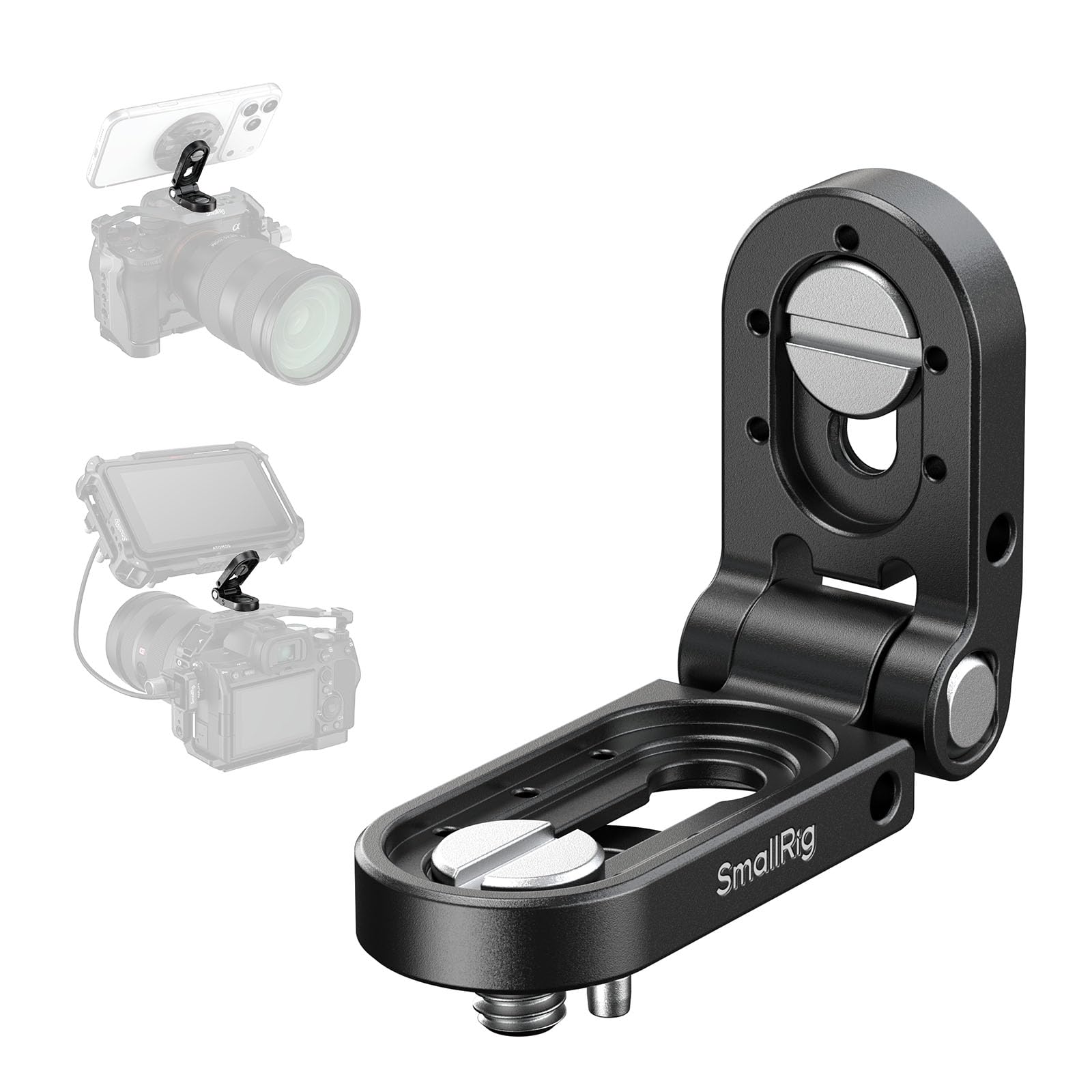 Amazon | SmallRig 折りたたみ式ミニL字型マウントプレート 1/4