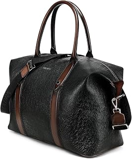 Ostrich Belly Leather Duffle