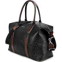 Cuadra Duffle bag in genuine ostrich belly leather for men