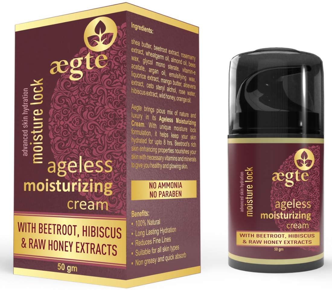 aegte Ageless Moisturizing Cream With Advanced Moisture Lock Formulation 50gm, 50 ml