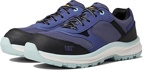 Caterpillar Quake Punta Compuesta AzulGris 9 D - Ancho, Azul  Gris