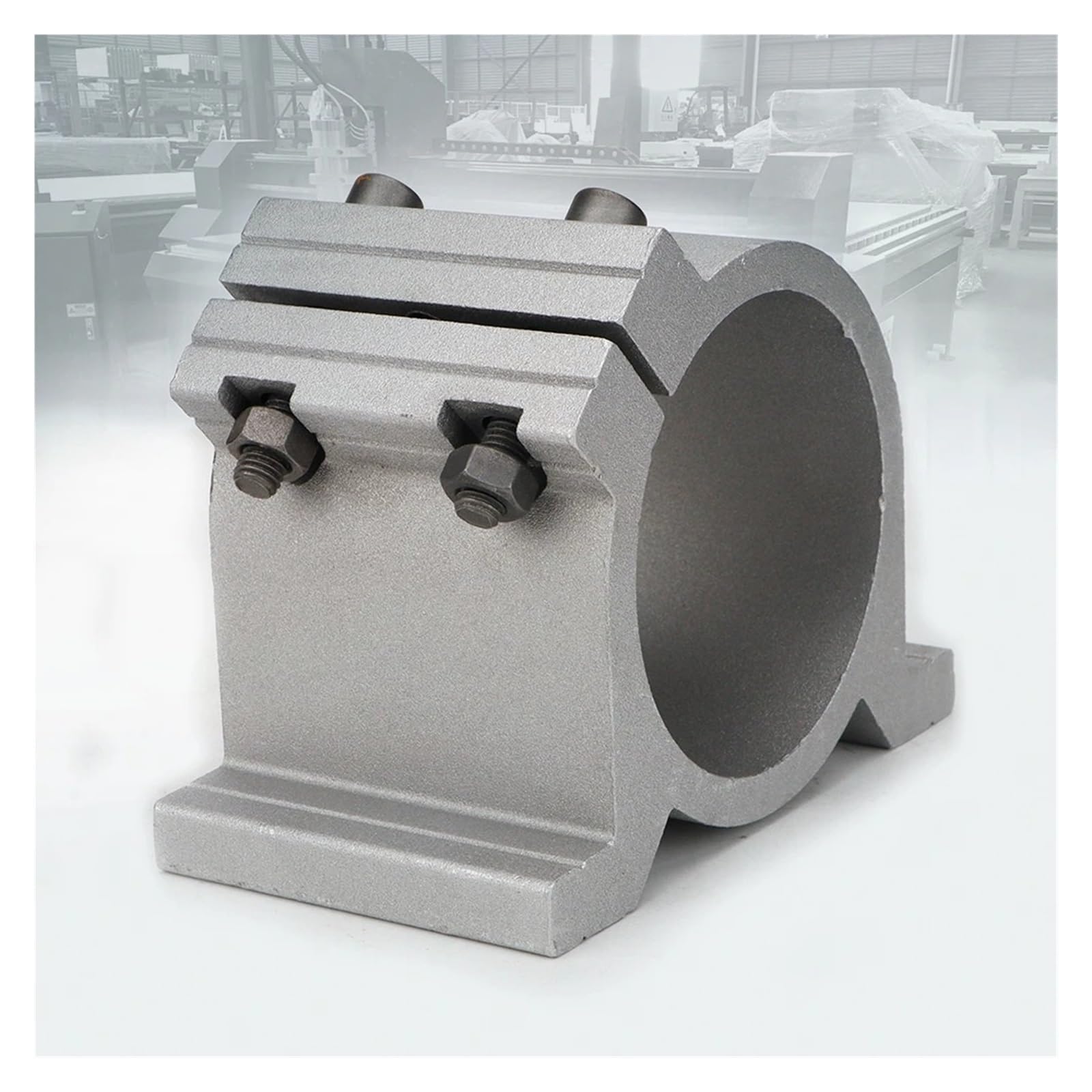 Soporte de motor husillo máquina de grabado Soporte de aluminio fundido serie D65-80mm C, motor de husillo CNC para router de 1,5 kw 2, herramienta apriete para fresadora de grabado(Dia-80mm)