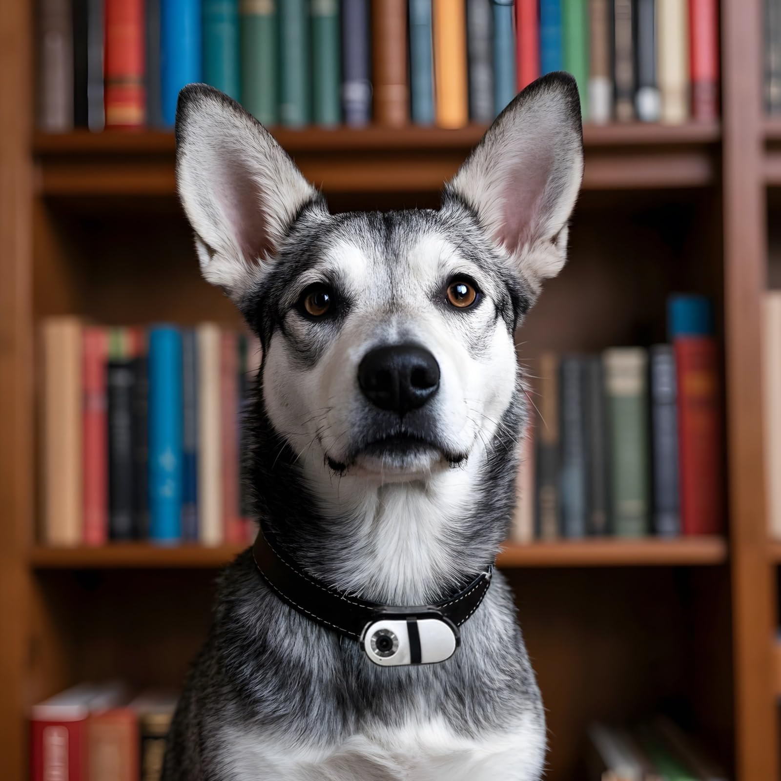 Cámara de collar para perros y gatos con montaje de 360°, collar ajustable, adaptador OTG y cable USB, mini cámara de acción para mascotas, cámara corporal HD para gatos y perros, grabación en