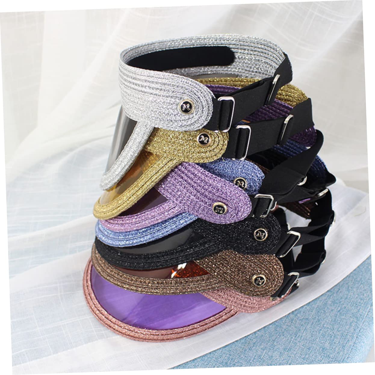 Toddmomy 3 Uds De Gorros De Verano para Bebé Gorro De Pelotas De Tenis para Niños Gorro Ancho De Playa De Verano para Niño Y Niña Sombrero De Copa Vacío Plegable Y Empacable para Bebé