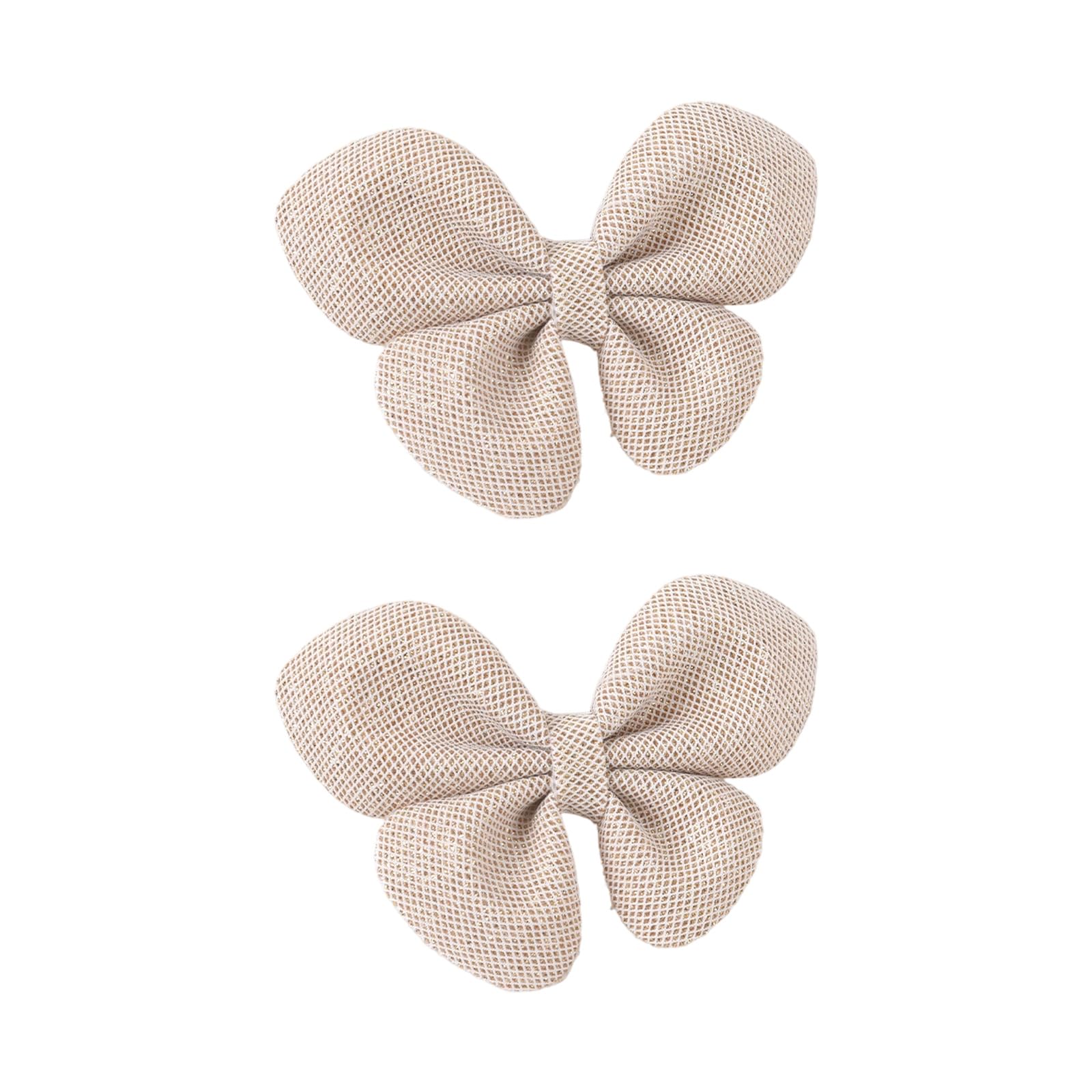 Carotoe Gold 2Pcs Curtain Tieback Sweet Bows Window Curtain Bind Holdback Buckles Clips Drapery Holders Decorative Curtains Holdbacks Tiebacks For Drapes