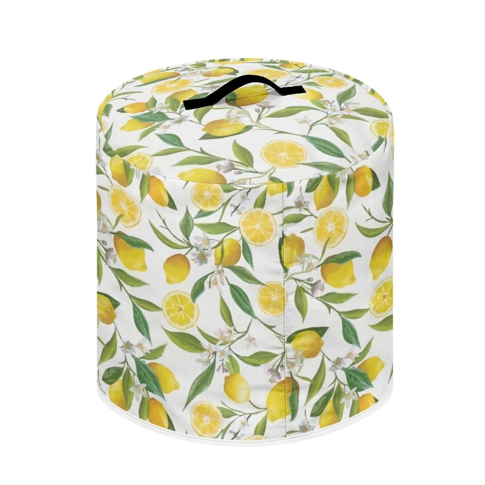 YUVAMAGIMO Lemon Air Fryer Cover Elasticized Pressure Cooker Cover Stain and Dirt Resistant 8-Quart Dustproof Accessory Suitable for Kitchen Birthday Gifts