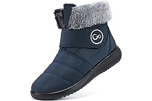 Cozy Blue Snow Booties: A Winter Wonderland Essential