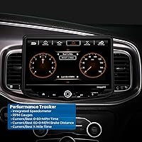 Vista 3 de STINGER Challenger, Charger, Chrysler 300 (2015-2023) Kit de repuesto estéreo de radio de 10 pulgadas HEIGH10, certificado Apple CarPlay, Android