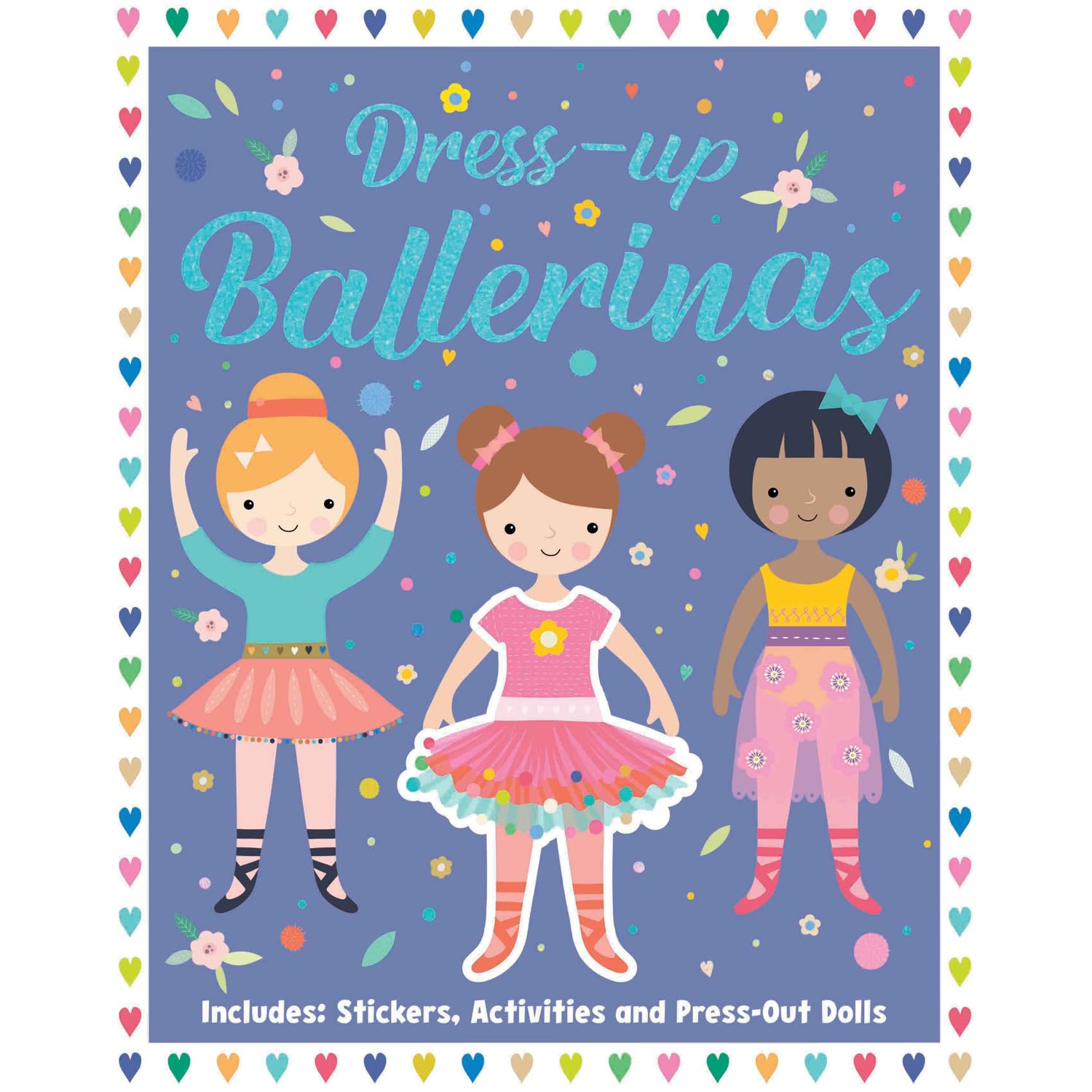 Sticker Dress-Up Book - Create Your Own Sticker Outfits for these Beautiful Ballerinas