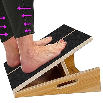 Buy Slant Board, Qupzze Calf Stretcher 4 Adjustable Angles Squat Rap