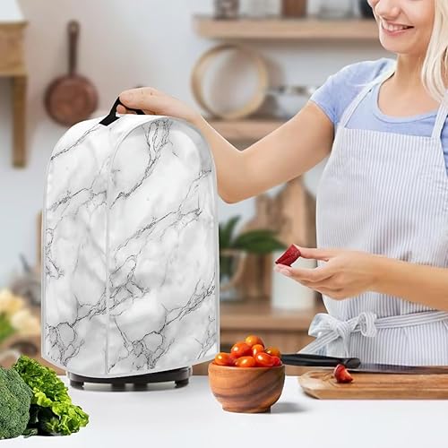 Vista 18 de Cubiertas de licuadora con diseño de poste de girasol, cubierta a prueba de polvo con asa, lavable para cocina, universal, para procesador de Cartel