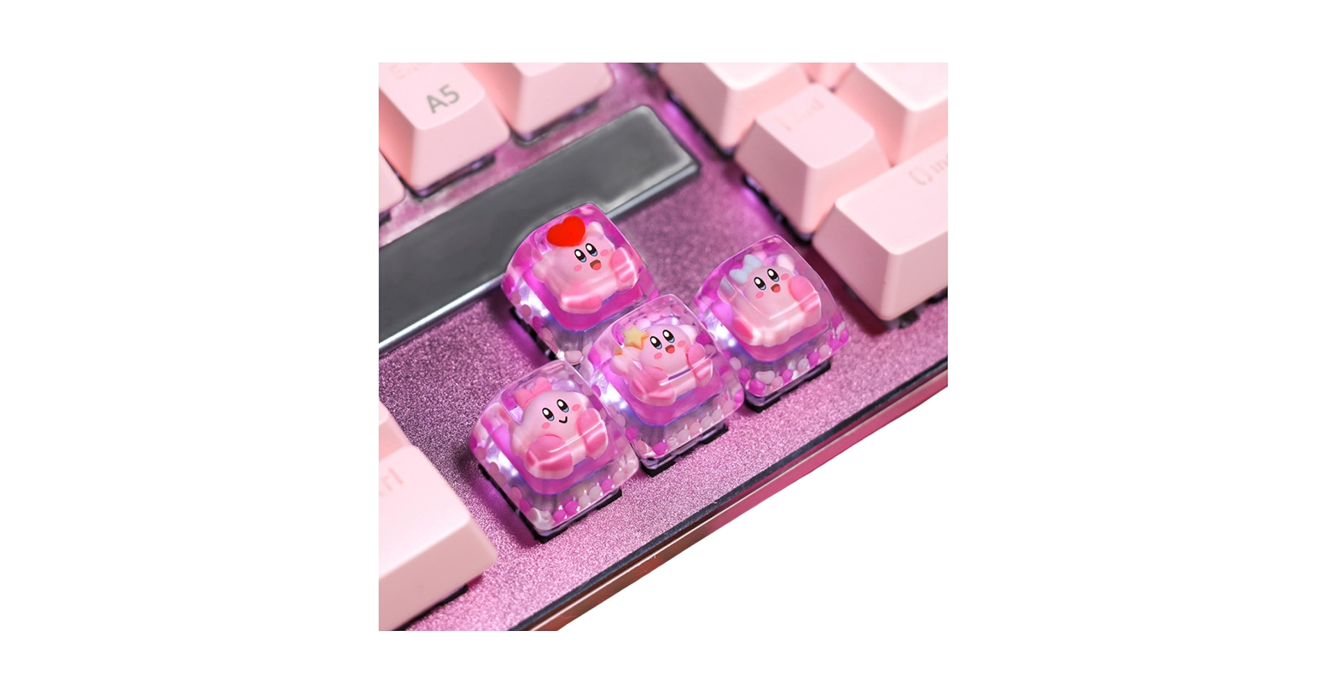 かわいい♡ 世界に1枚のギャッベ 3枚セット Amazon | ZMX かわいいアニメキーキャップ カービィ用 カスタム