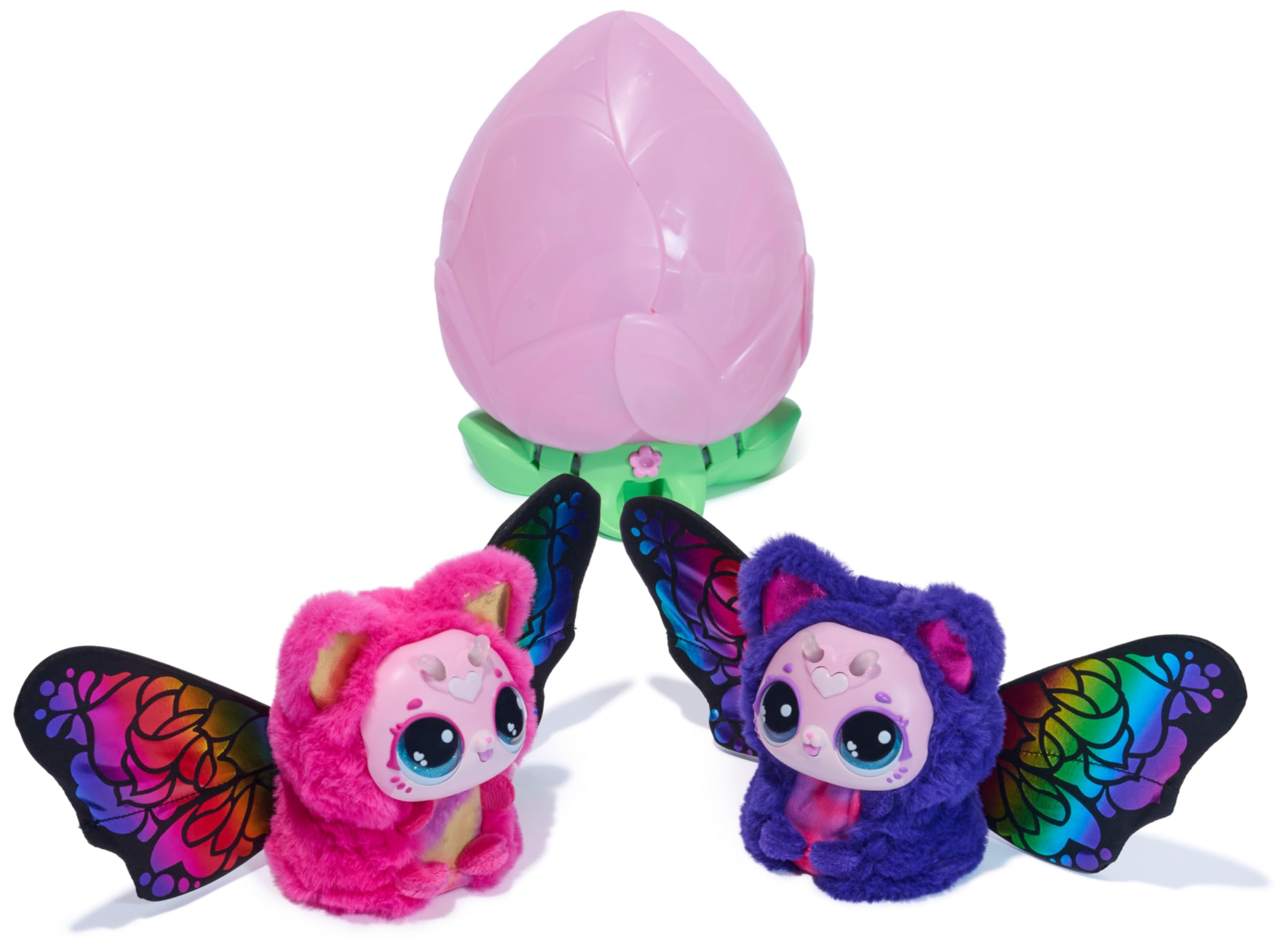 BLOOMABLES, Peluche Interattivo, Fiore che Sboccia e si Trasforma, Trasformazione Ripetibile, Oltre 100 Suoni e Reazioni (Modelli Assortiti) | Giocattolo per Bambine e Bambini dai 4 anni in su