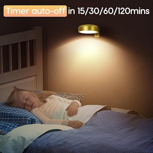 Miniatura 39 de 3 lámparas a batería con control remoto, temporizador, regulables, magnéticas, de 200 LM, para cuadros, pinturas, exhibición de obras de arte