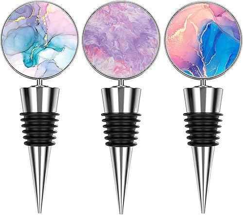 Tapones de vino, tapón para botella de vino, tapón de champán ecológico, tapones de vino de silicona de aleación de zinc reutilizables para el