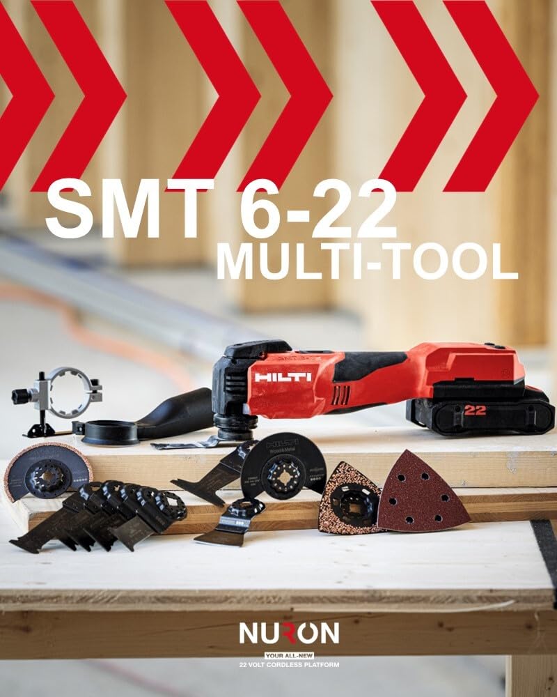 Hilti 2368504 SMT SM BiM tarcza tnąca (do multitool SMT 6-22) cięcie drewna, twardego drewna lub metalu (interfejs Starlock. Waga: 50 gr)