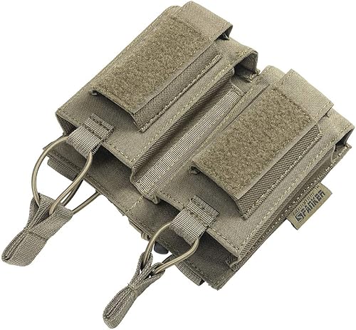 Miniatura 86 de EXCELLENT ELITE SPANKER Funda para rifle elástico Mag M4 M14 M16 AK AR para rifle elástico M4 M14 M16 AK AR para bolsa de pistola Mag Doble-Negro