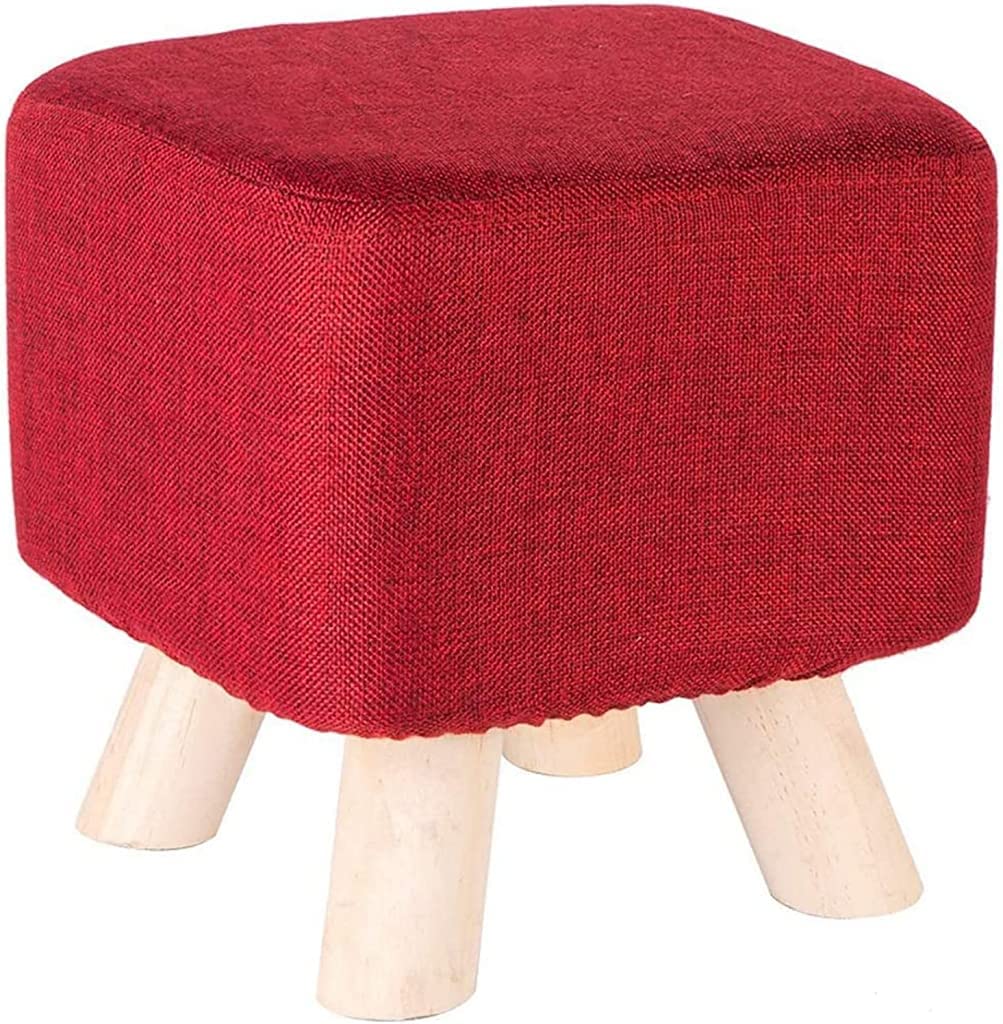 Repose-Pieds Canapé Rouge pour un Salon Chaleureux et Pratique au Quotidien