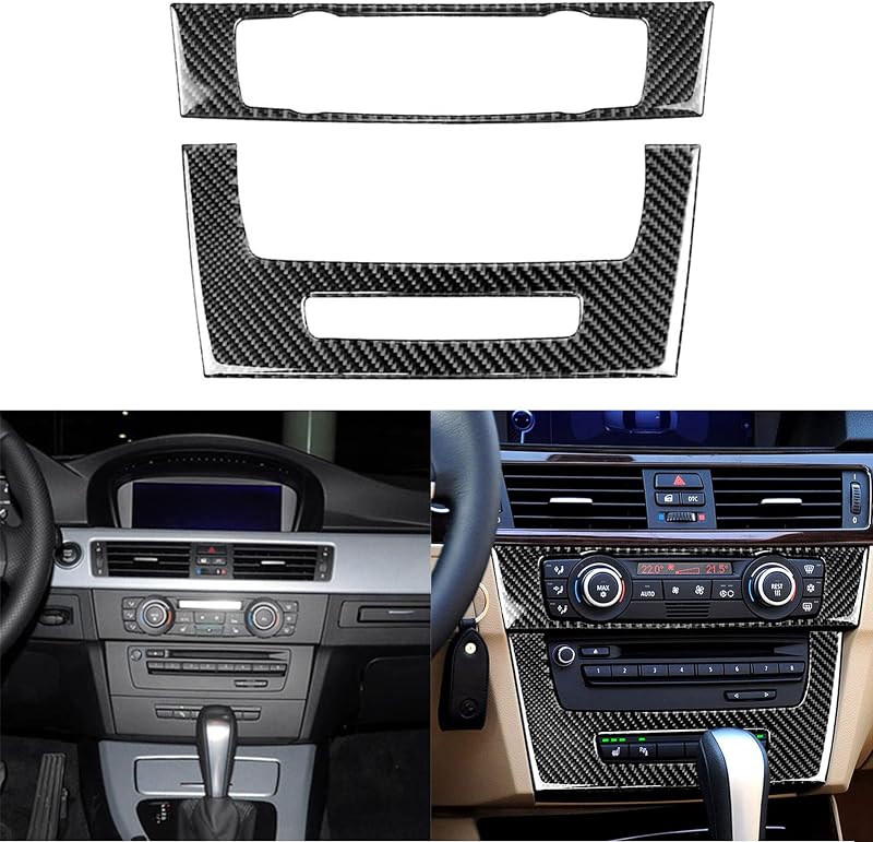Acabamento decorativo em fibra de carbono para interior do BMW Série 3 E90 E92 E93 NVCNX – BE0513-001