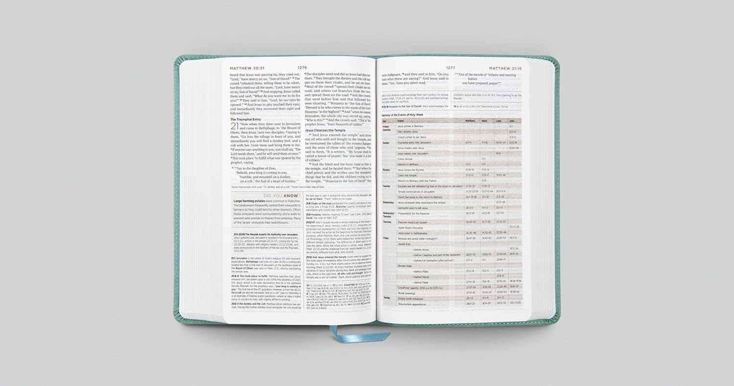 ESV Student Study Bible (TruTone, Paris Sky, Fleur-de-lis Design): Holy Bible, English Standard Version      Imitation Leather – January 30, 2025