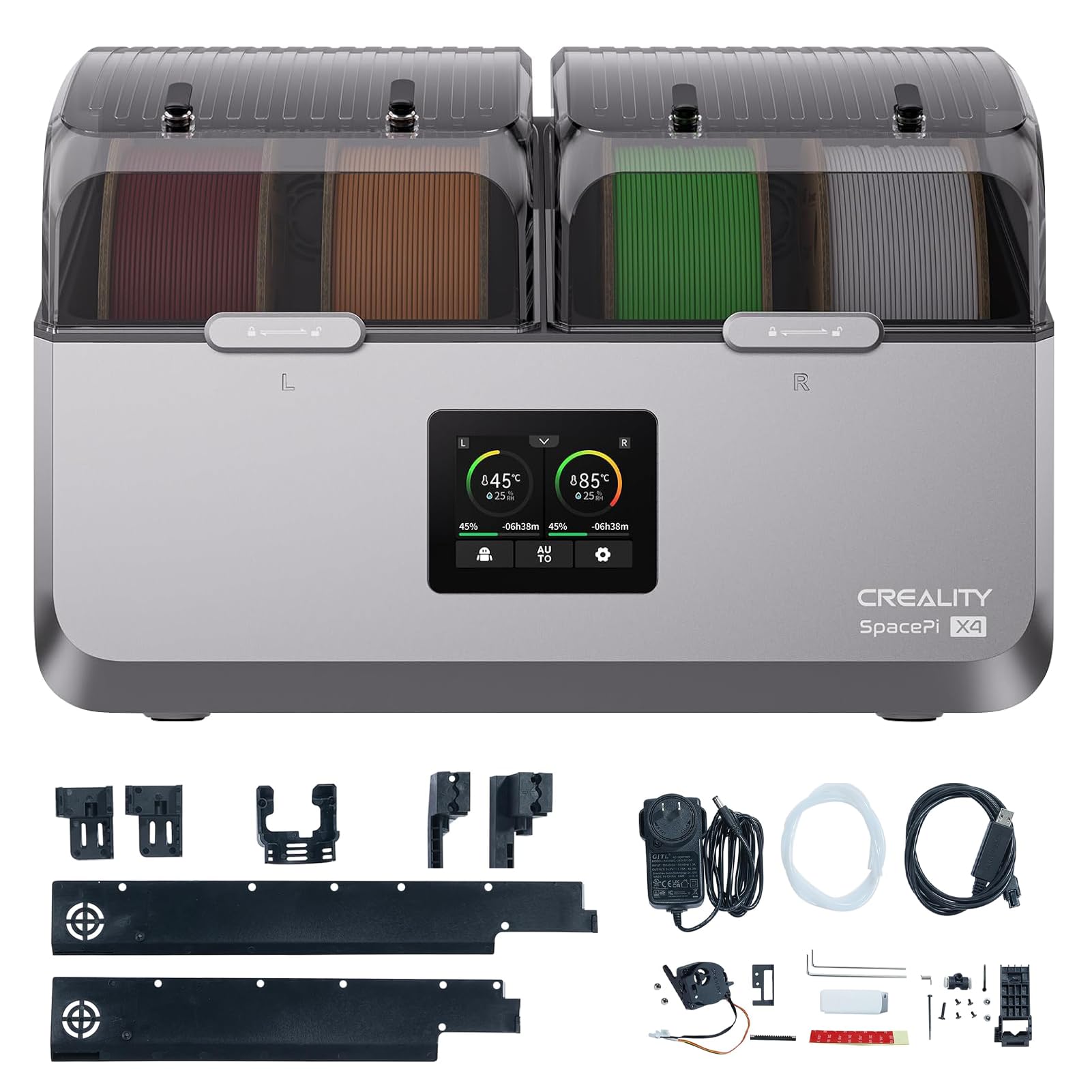 Amazon.com: Creality Space PI X4, Filament Dryer Box 4.0 (4 Spool