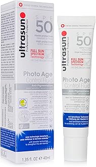 Ultrasun SPF 50 PA++++ Anti-Pigmentation Sunscreen, Swiss-Made 3 in 1 Lotion for Complete Sun Protection, Dark Spots Reduction & Helps in Anti-Aging | 7+ hrs. Water Resistant for All Skin Types - 40ml