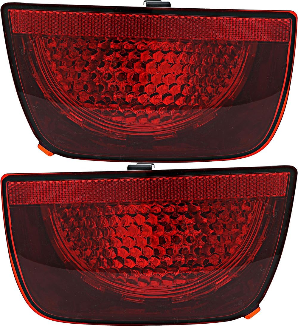 Compatible with Chevrolet Chevy Camaro Inner Tail Lights Lamps Set 2010 2011 2012 2013 Driver and Passenger Side