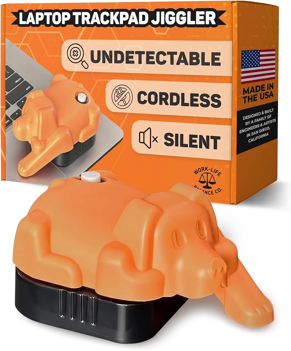 Trackpad Mouse Jiggler Device Silent Cordless