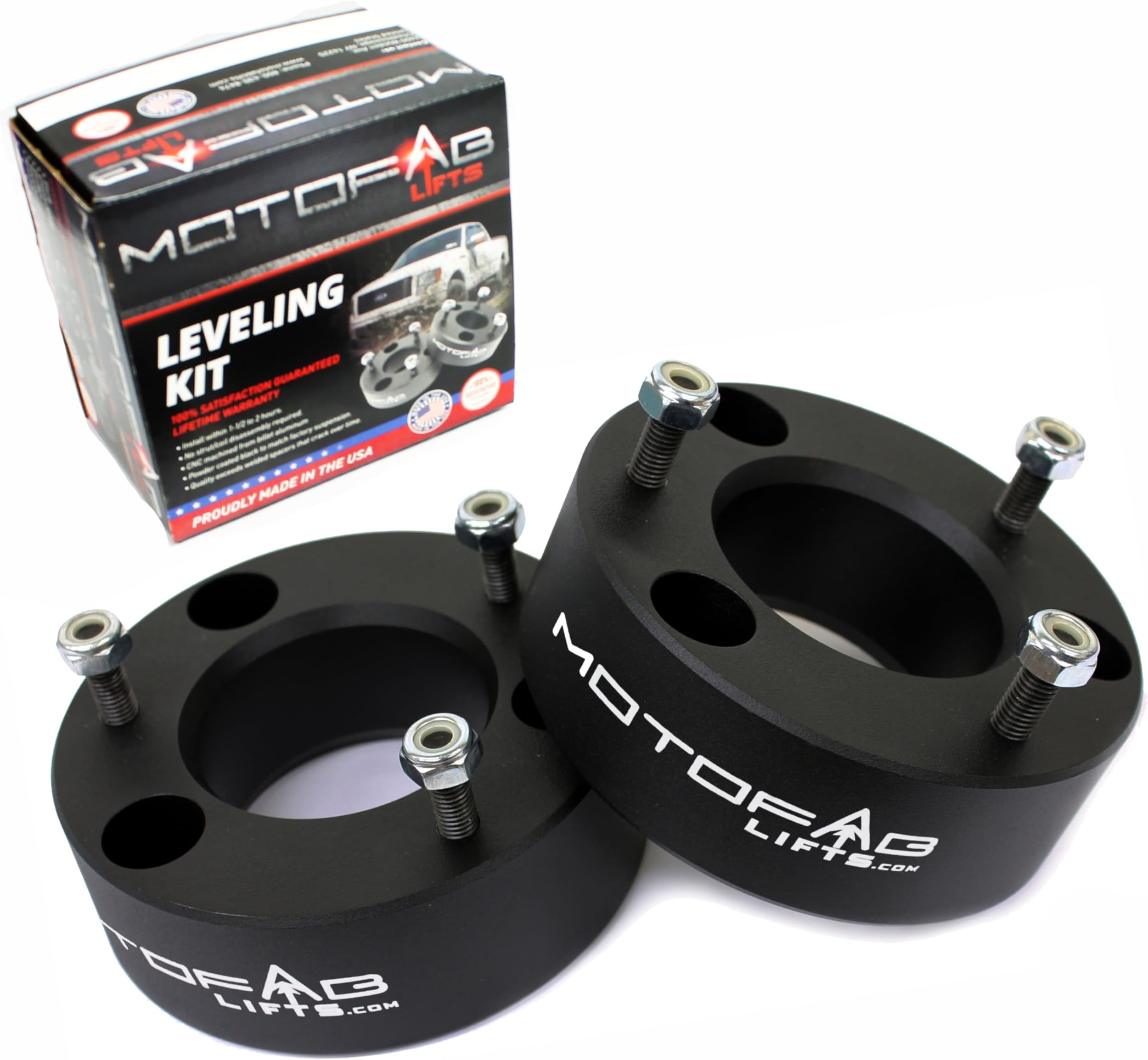 MotoFab Lifts F150-3 - 3 in Front Leveling Lift Kit That is compatible with F150