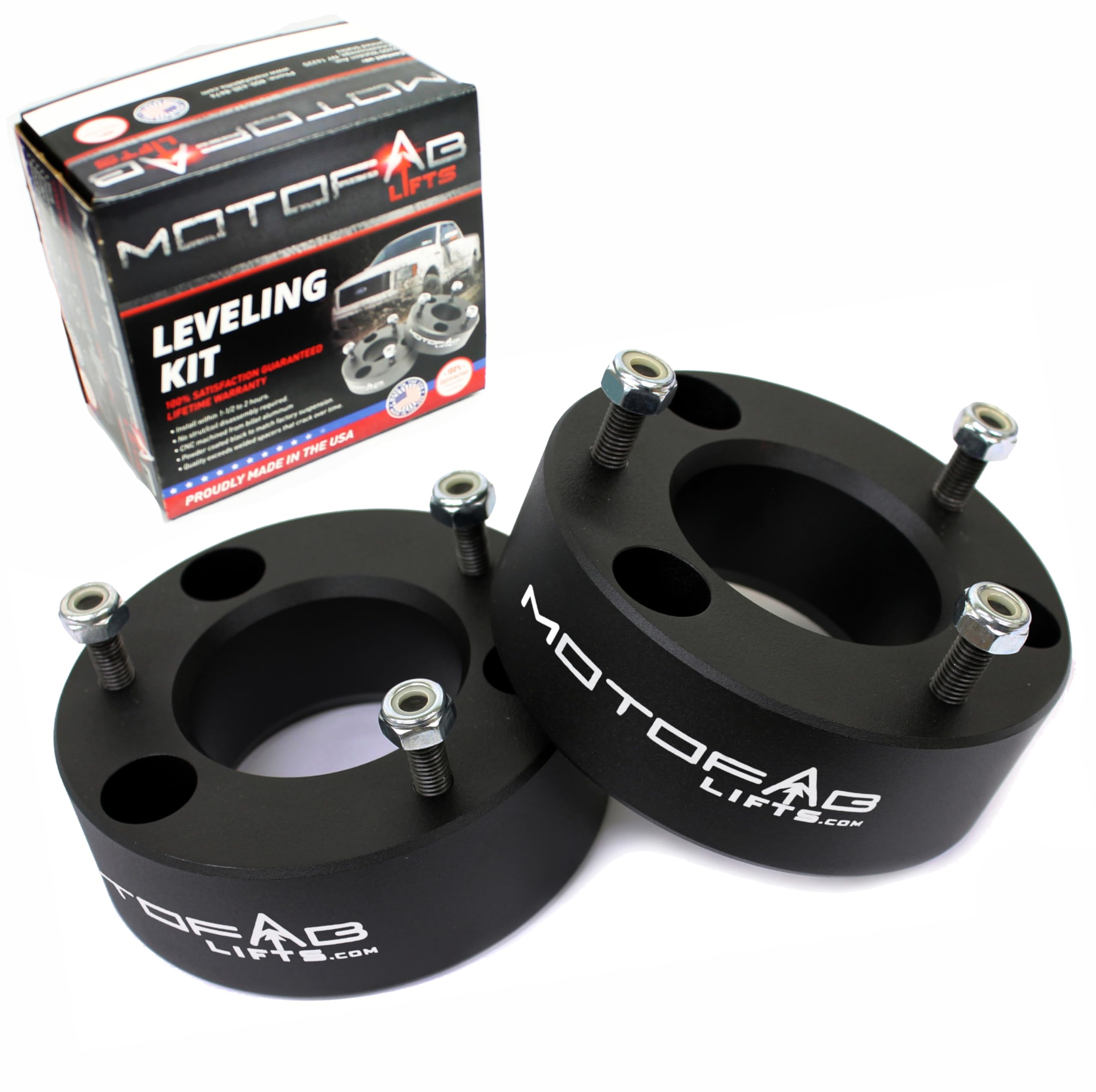 MotoFab Lifts F150-3 - 3 in Front Leveling Lift Kit That is compatible with F150