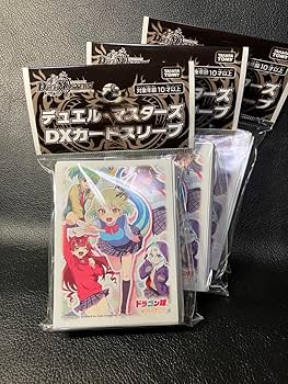 青白天門　3重スリーブ　ドラゴン娘スリーブ デュエル・マスターズ DXカードスリーブ ドラゴン娘になりたく