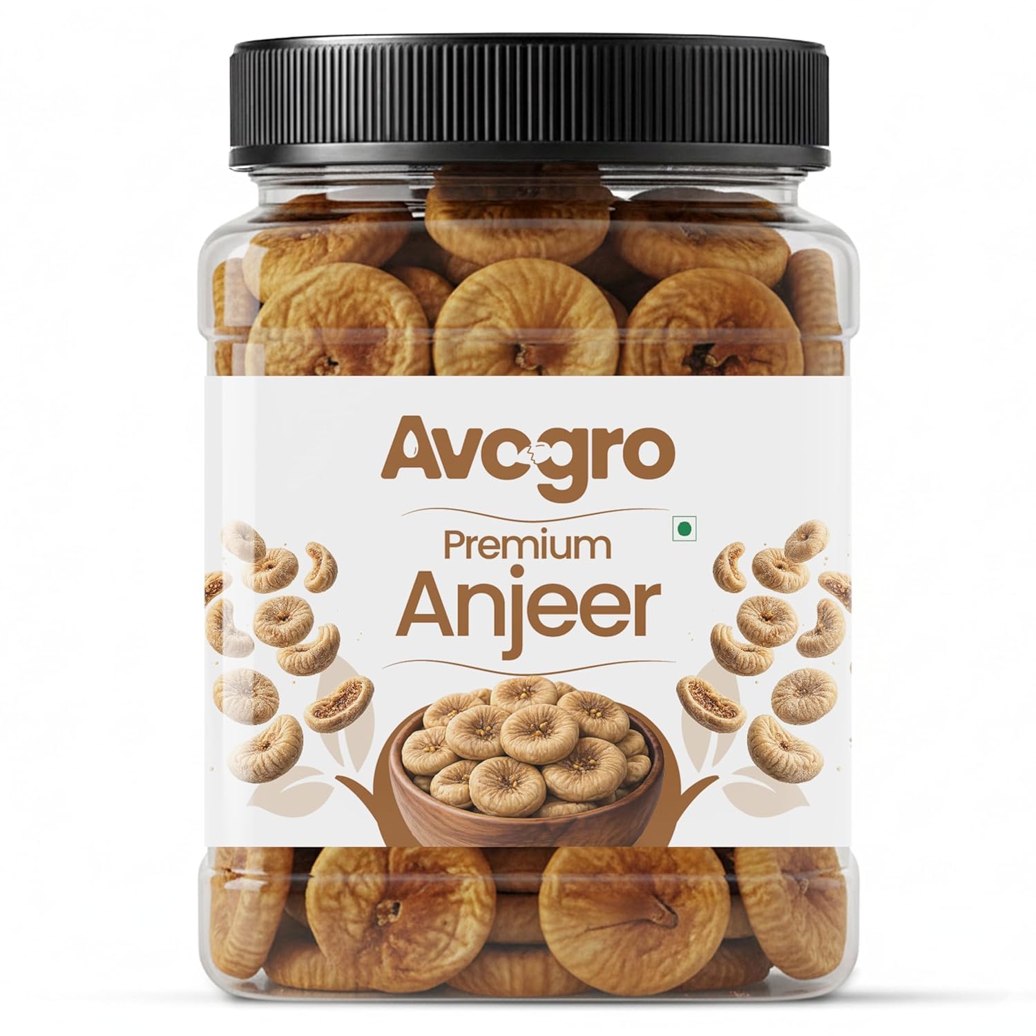 Avogro Premium Dried Anjeer Figs 1KG | Naturally Sweet Turkish Fruit Snack | Soft Chewy Gourmet Dry Fruit for Cooking Baking Desserts Smoothies Festive Gifting Pantry Essentials-image-24