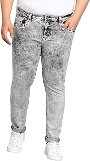 urbano plus Men's Regular Fit Washed Jeans Stretchable-picture-56