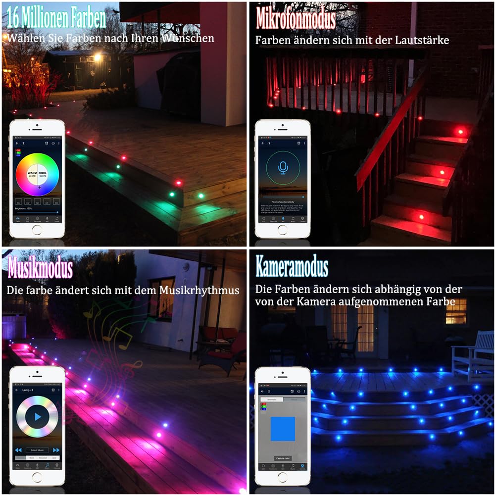 Alexa LED Strip 20m, Smart WIFI LED Streifen mit Fernbedienung, RGB LED Band Kompatibel mit Alexa und Google Assistant, Musik Sync, Farbwechsel DIY LED Lichtband für Haus, Party, Küche Deko (2x10m