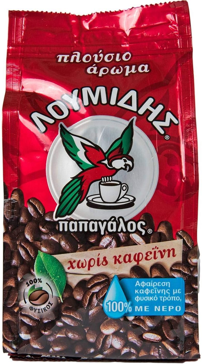 Greek Ground Decaffeinated Coffee (loumidis) 96g