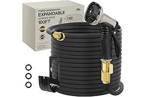 Lefree Expandable Garden Hose, 100ft