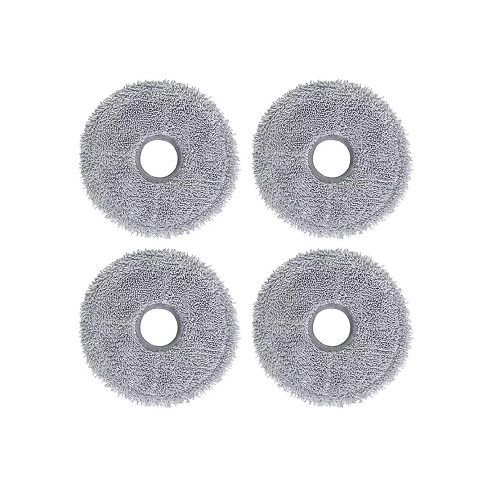 VIXWDRUTY Compatible For Xiaomi，S20+ / S20 Plus / B108GL Robot Vacuum Cleaner Spare Parts Mop Cloth Pad(4pcs)