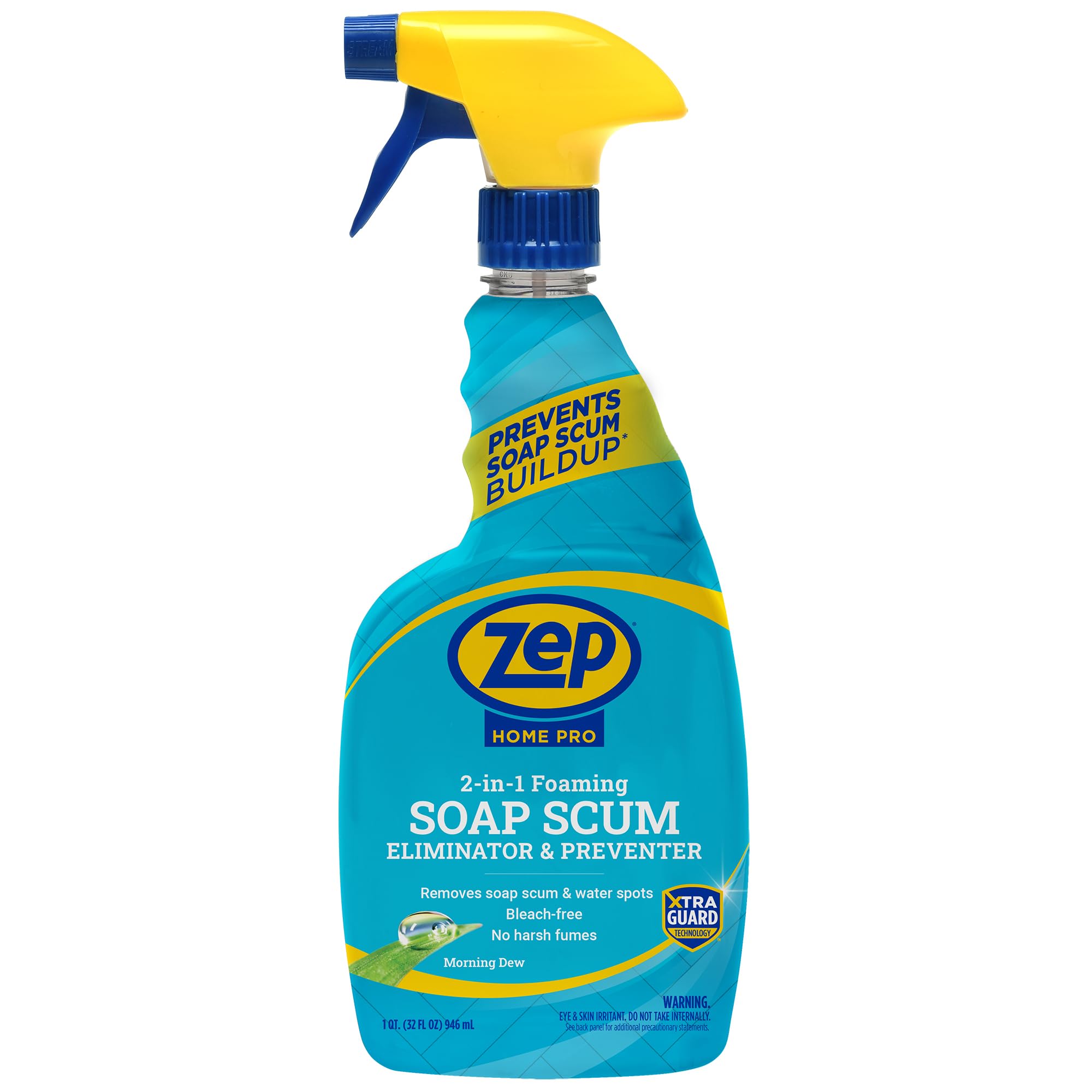 Amazon.com: Zep Home Pro 2-in-1 Foaming Soap Scum Eliminator and