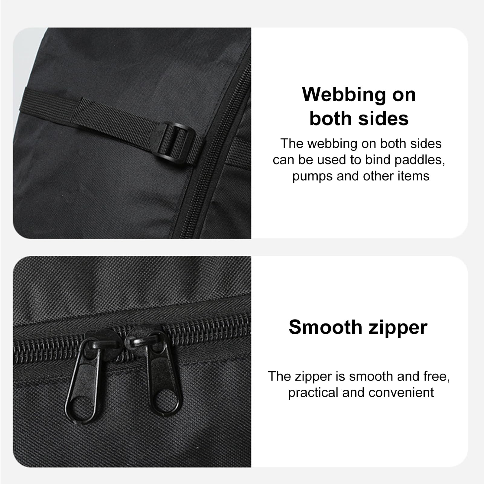 Sac de Planche à Pagaie Serviette Imperméable Légère avec Sangle Réglable