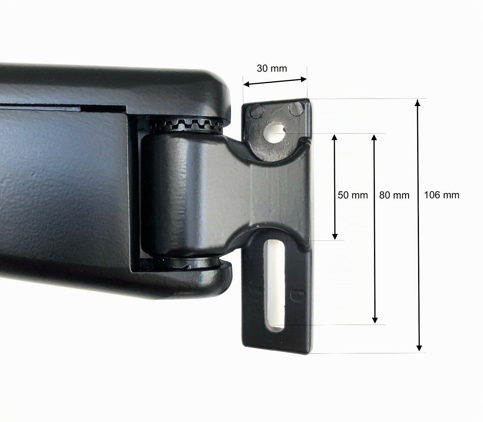 Specchio trattore con supporto 435x233 mm specchio 2 segmenti, sinistro destro o coppia, per New Holland, John Deere, Massey Ferguson, Case IH, Steyr