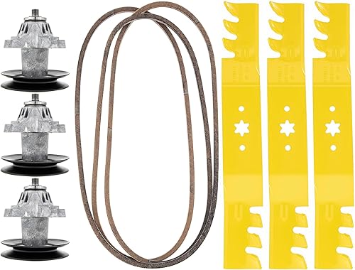 CUB CADET Xtreme Kit de husillo y correa de cuchilla 942-04053-X 918-04125C RZT S50KH L50KW