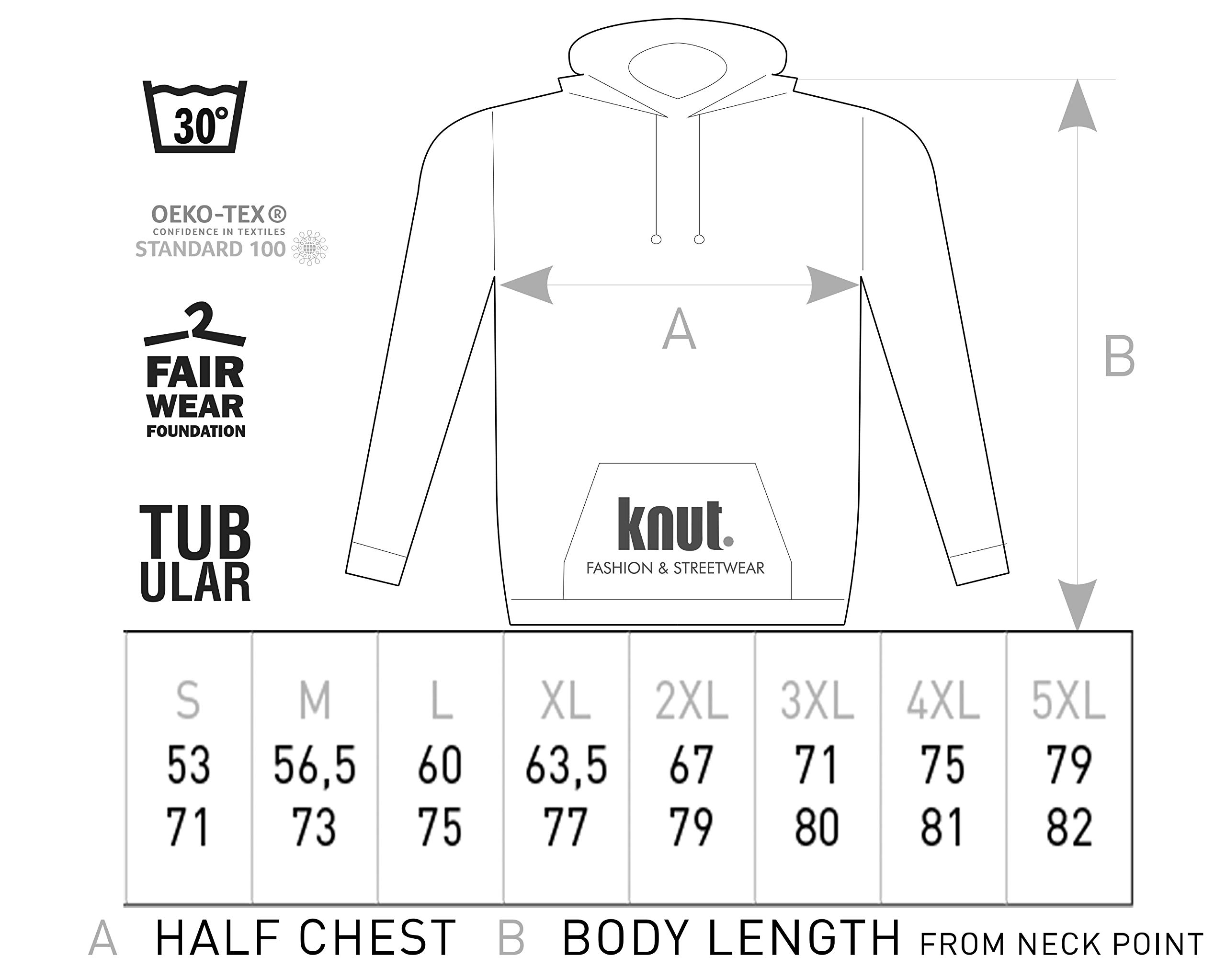 knut Fashion & Streetwear Drwal męski sweter Woodchopper Outdoor Hoodie las bluza z kapturem męska bluza w stylu vintage bluza z długim rękawem bluza z długim rękawem pulower bawełna regularny krój,