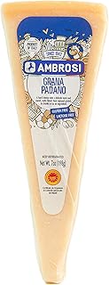 Ambrosi Grana Padano over 11m Wedge (Gluten Free, Lactose Free) -- PACK OF 6 -- LACTOSE FREE