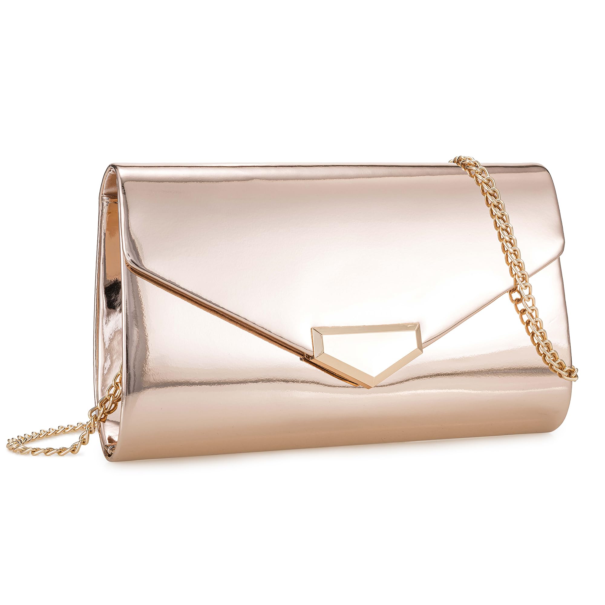 CHARMING TAILOR PU Clutch Purse for Women Evening Bag Chic Clutch Handbag for Special-occasion