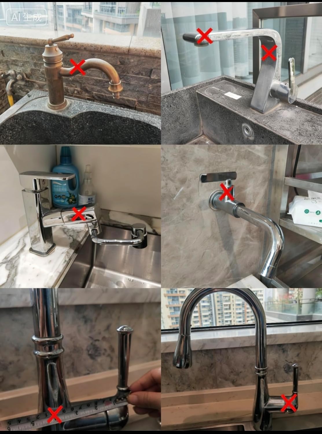 Faucet Lock for Dementia - Child Proof & Pet Proof Spigot Cover for Kitchen & Bathroom, Anti-Touch Faucet Cover for Kids Toddlers Babies | Must Double Check Sizes of Faucets (Small)